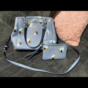 Authentic Coach Purse and Wallet Set